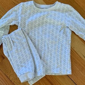 EUC Lila and Hayes Golf Pajama Set